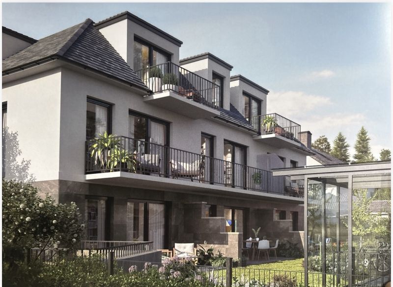 Hochwertige 2-Zi-Neubauwohnung 1.OG mit Balkon und Tiefgarage